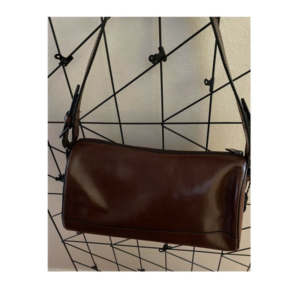 Gianni Conti Genuine Italian Leather Purse (Brown) - Picture 2 of 3